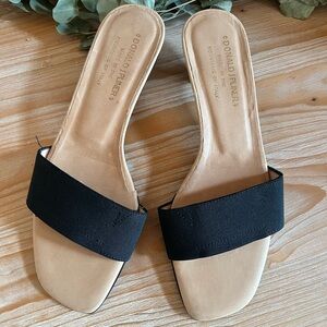 Donald J. Pliner Black Women's Slide Sandals